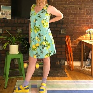 Linen Lemon Dress